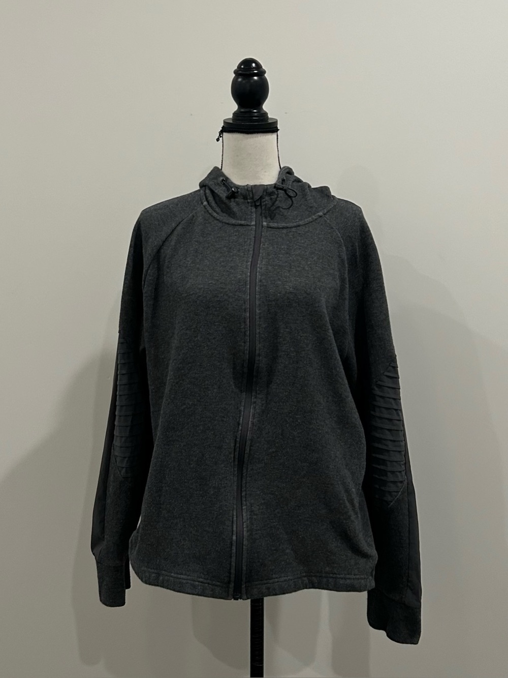 Avia Mixed Media Full Zip Hoodie